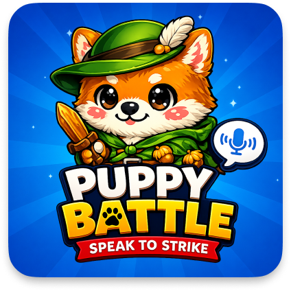 Puppy Battle: Speak to Strike